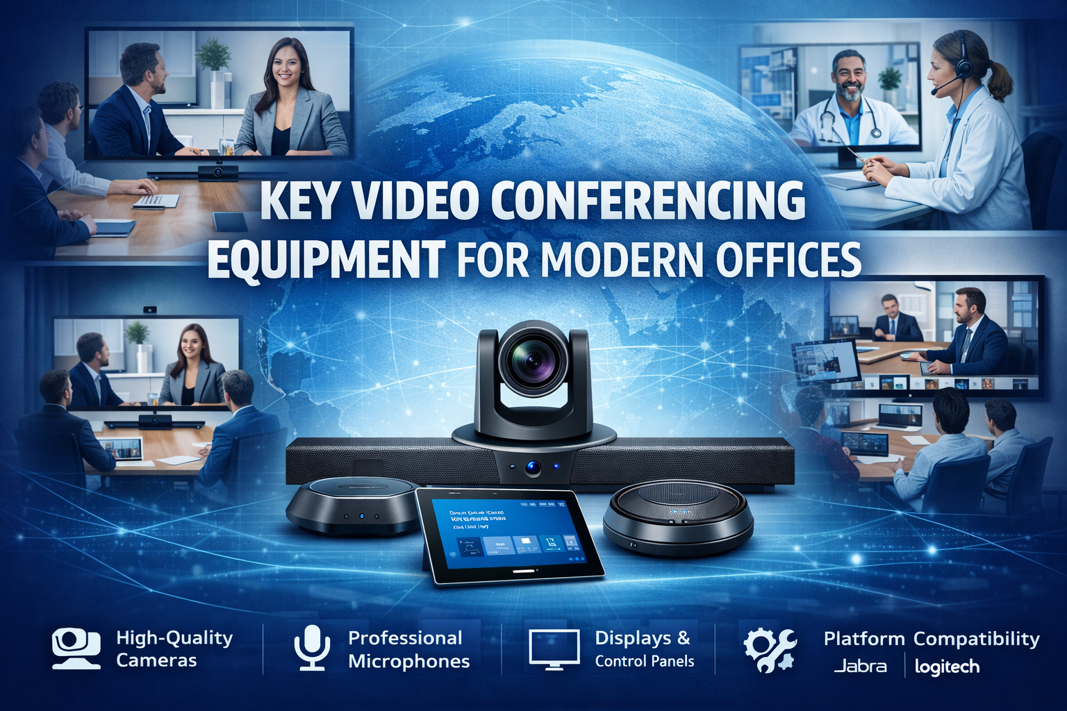 Key Video Conferencing Equipment for Modern Offices