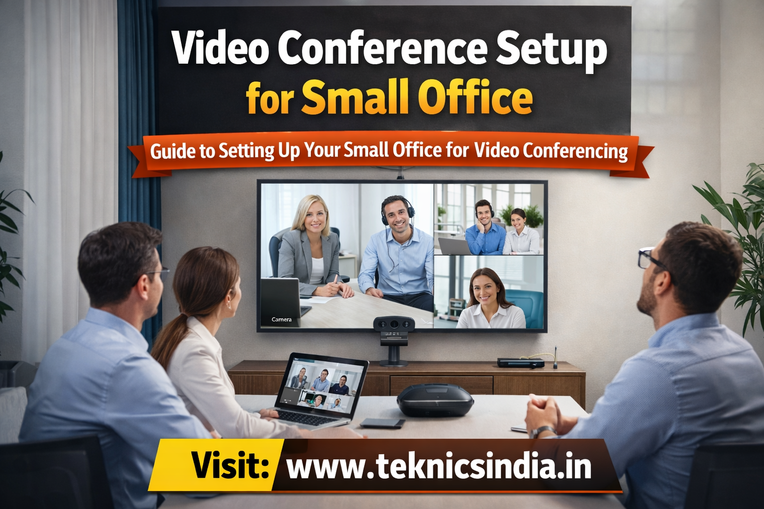 How to Set Up a Video Conference for a Small Office